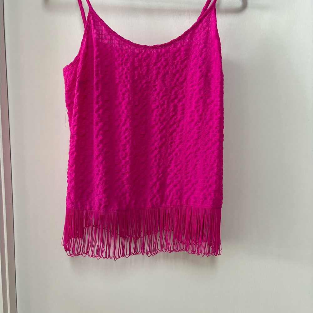 Pink tank top